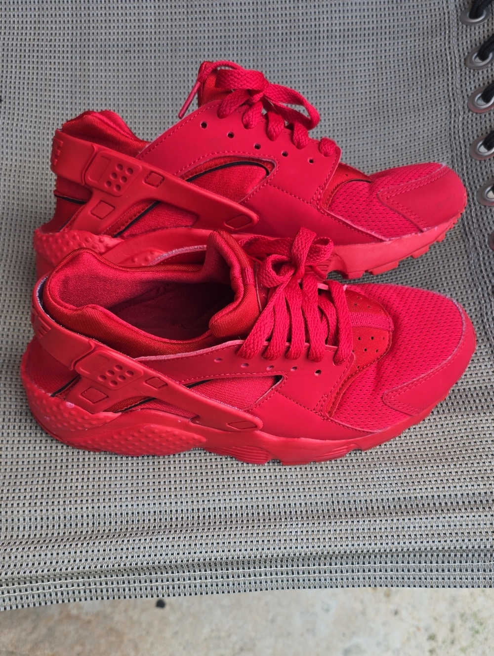 Nike Youth Red Lightweight Mesh Sneakers